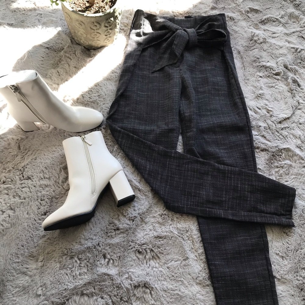 I got the job straight leg trousers